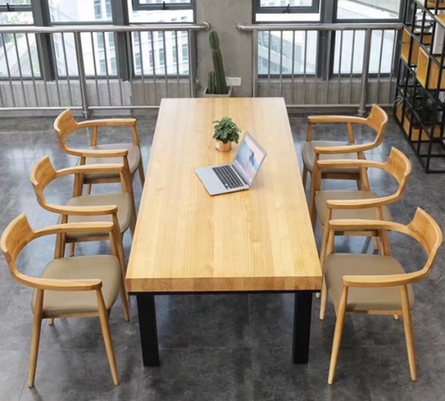 漯河酒店餐廳/奶茶店用實木桌椅